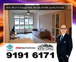 Blk 211C Punggol Walk (Punggol), HDB 4 Rooms #177295152